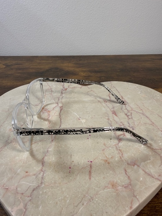 Clear Transparent Cat-Eye Glasses & Prescription Lenses Cyl 1.5 main image 5